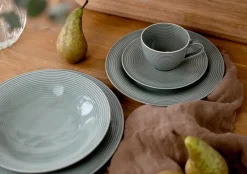 Beat serviesset 12-delig, Parelgrijs