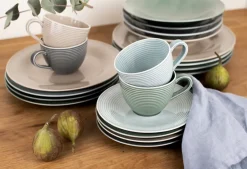 Beat serviesset 30-delig, Parelgrijs