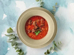 Beat serviesset 12-delig, Zandbeige