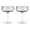 Belo champagneglas coupe 20 cl 2-pack, Smoke