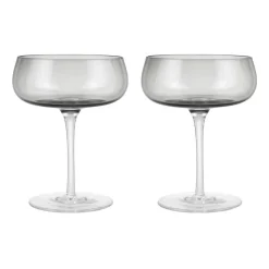 Belo champagneglas coupe 20 cl 2-pack, Smoke