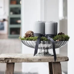 Bernadotte schaal op voet, Ø 28 cm