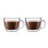 Bistro dubbelwandige lattemok met oor 45 cl, 2-pack