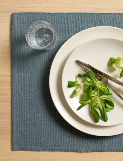 Bistro placemat 36x47 cm 2-pack, Azur