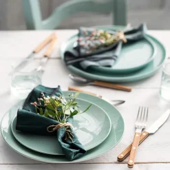 Bistrot bestek 24-delig, Teak wood