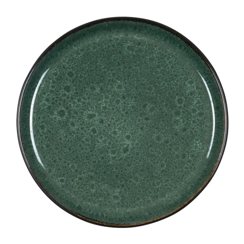 Bitz bord gastro Ø 21 cm, Zwart-groen