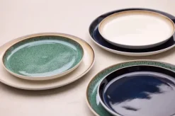 Bitz bord gastro Ø27 cm, Wit-donkerblauw