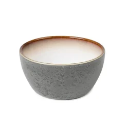 Bitz kom Ø 12 cm grijs, Grijs-crème