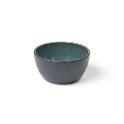 Bitz kom Ø 10 cm zwart, Zwart-groen