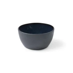 Bitz kom Ø 14 cm zwart, Zwart-donkerblauw