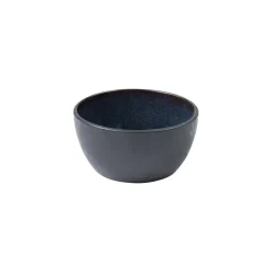 Bitz kom Ø 10 cm zwart, Zwart-donkerblauw