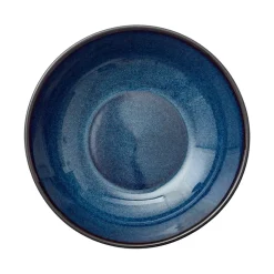 Bitz pastakom Ø20 cm zwart, Zwart-donkerblauw