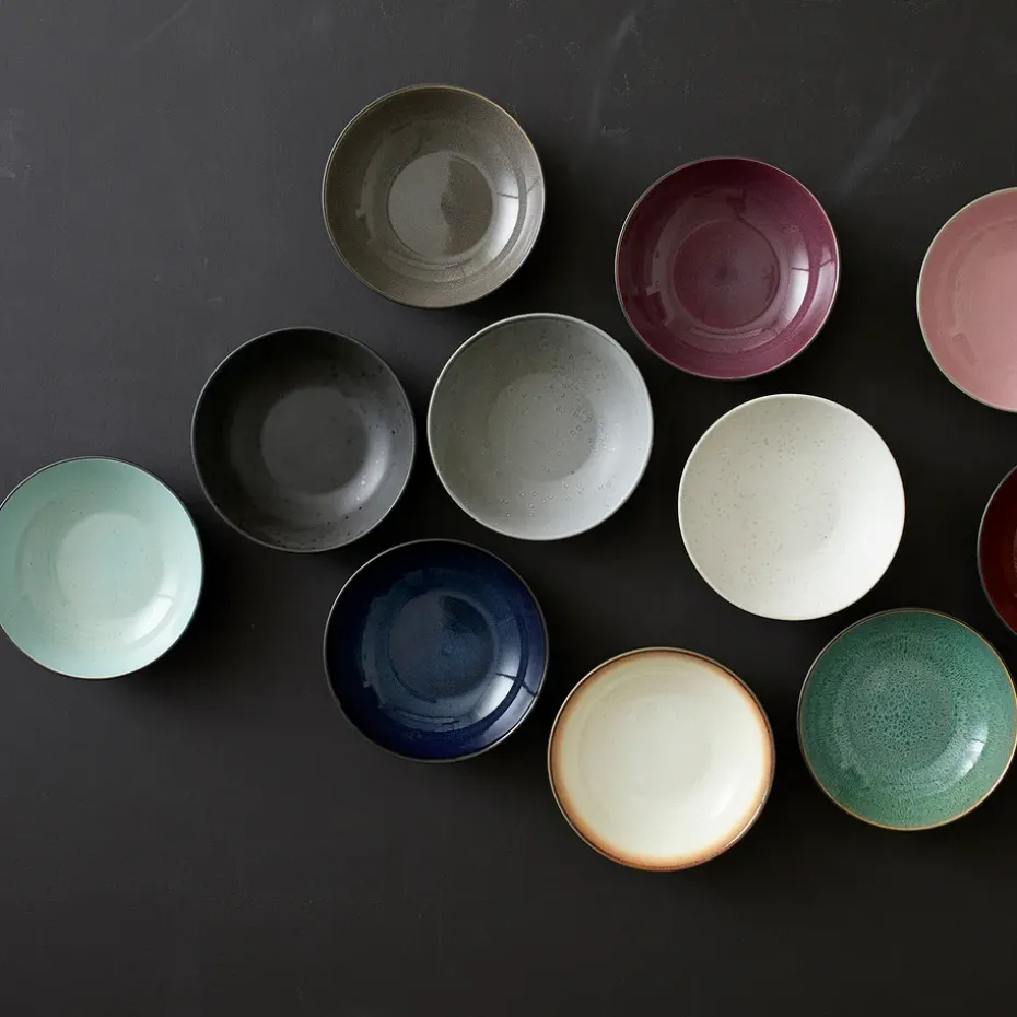 Bitz pastakom Ø20 cm zwart, Zwart-donkerblauw