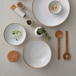 Bitz saladekom Ø30 cm, Roomwit-crème