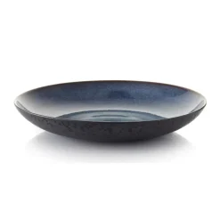 Bitz schaal Ø 40 cm zwart, Zwart-donkerblauw