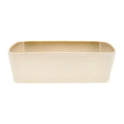 Bitz schotel rechthoekig 21x28 cm, Cream white