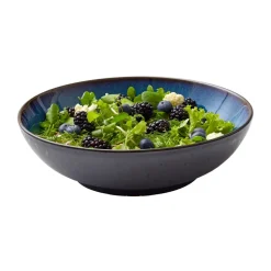 Bitz slakom Ø24 cm, Zwart-donkerblauw