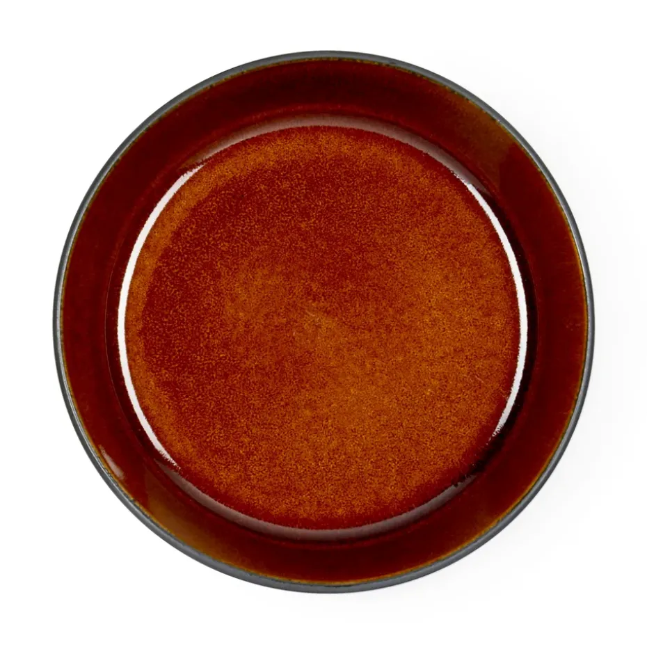 Bitz soepkom Ø 18 cm, Zwart-amber