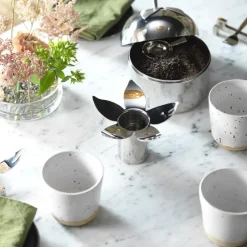 Blad theezeef, Roestvrij staal