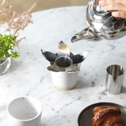 Blad theezeef, Roestvrij staal