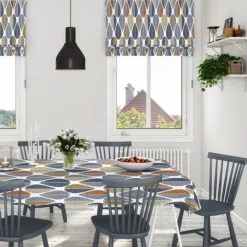 Blader tafelzeil, Blauw