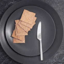 Blockley botermes glanzend, Roestvrij staal