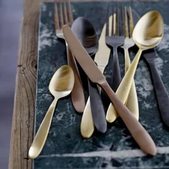 Bloomingville bestek goud 4-pack, goud