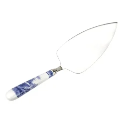 Blue Italian taartschep 25 cm, Keramiek-roestvij staal