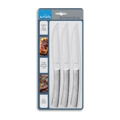 Bongo grillmes 3-pack, Roestvrij staal