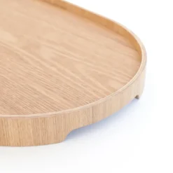 Bosign dienblad curveline medium 26x39 cm, Wilgenhout