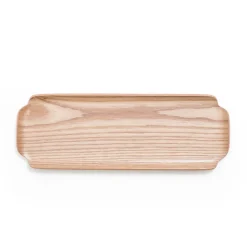 Bosign houten dienblad leaf, Wilgenhout