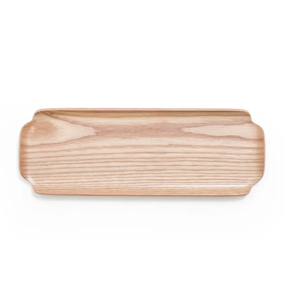 Bosign houten dienblad leaf, Wilgenhout