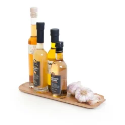 Bosign houten dienblad leaf, Wilgenhout