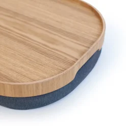 Bosign schootdienblad curveline large 34x47 cm, Wilgenhout