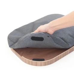 Bosign schootdienblad curveline large 34x47 cm, Walnoot