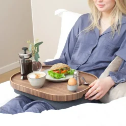 Bosign schootdienblad curveline large 34x47 cm, Walnoot