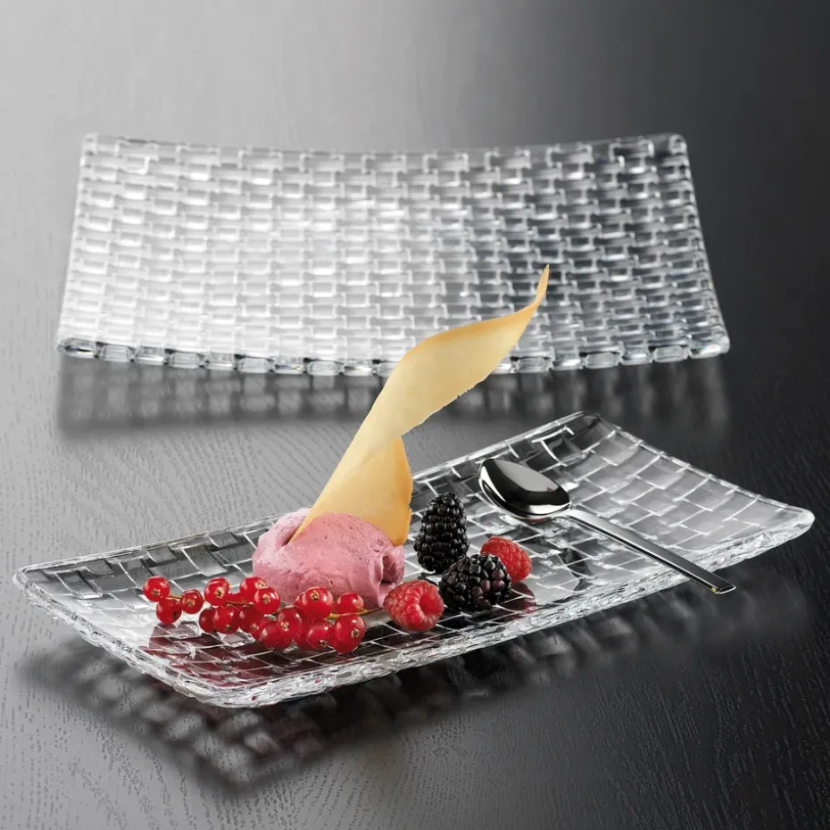 Bossa Nova bord 14x28 cm, Helder