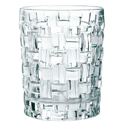 Bossa Nova whiskeyglazen 33 cl 4 stuks, Helder