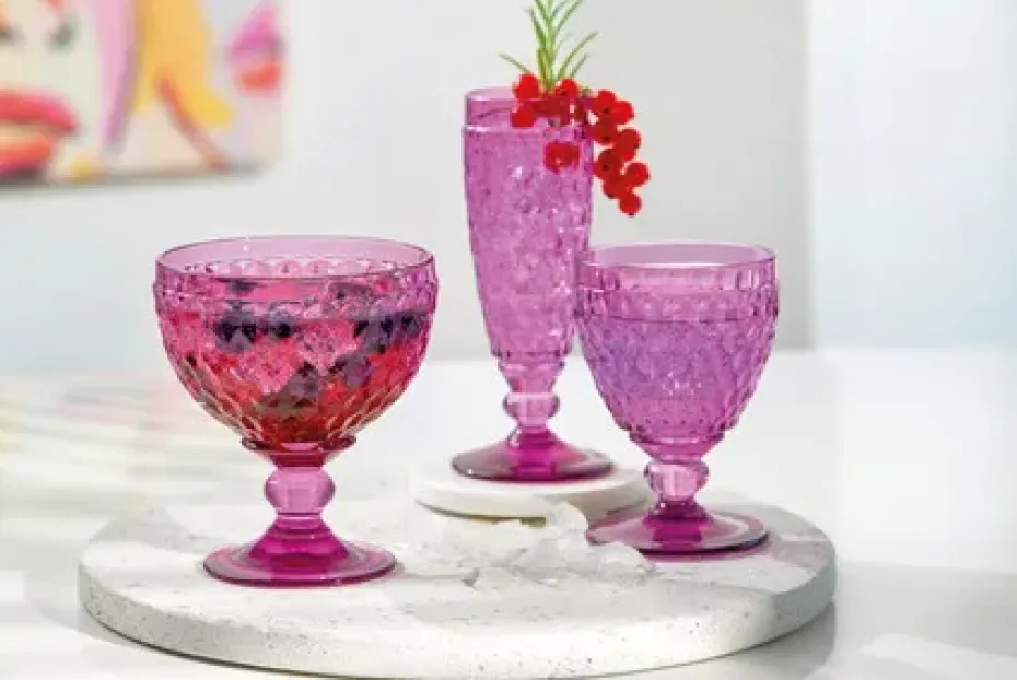 Boston champagneglas 12 cl, Berry