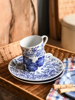 Botanica Mirte bordje Ø21, Blauw