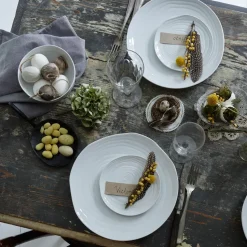 Boulogne bordje 16,5 cm, Wit