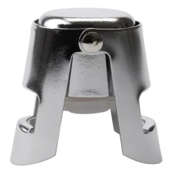 Bourdeaux wijn- en champage-afsluiter, Roestvrij staal