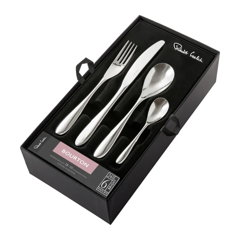Bourton Bright bestek, 24 stuks