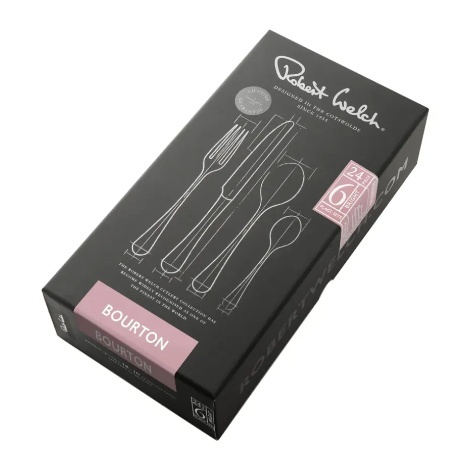 Bourton Bright bestek, 24 stuks