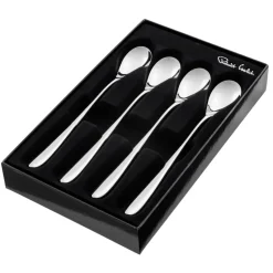 Bourton Bright lattelepel, 4 stuks, Roestvrij staal