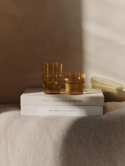 Boya drinkglas laag 30 cl 2-pack, Yellow