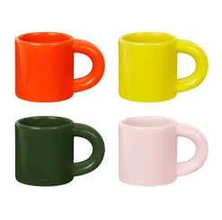 Bronto espressokopje 10 cl 4-pack, Multi