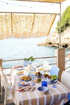 Bubba tafelkleed 150x280 cm, Beige