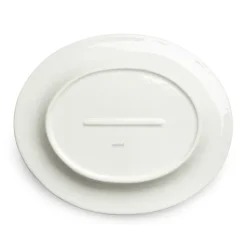 Bubbles ovale schaal, 35 cm, lichtroze