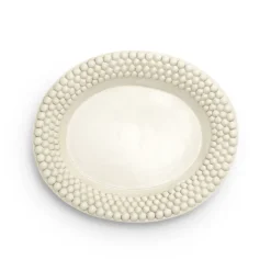 Bubbles ovale schaal, 35 cm, Zand